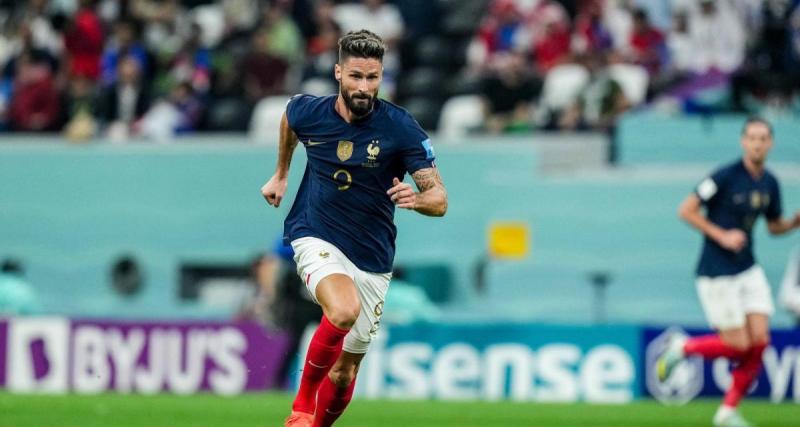  - Équipe de France : La joie d’Olivier Giroud après la qualification pour les demi-finales du Mondial 2022
