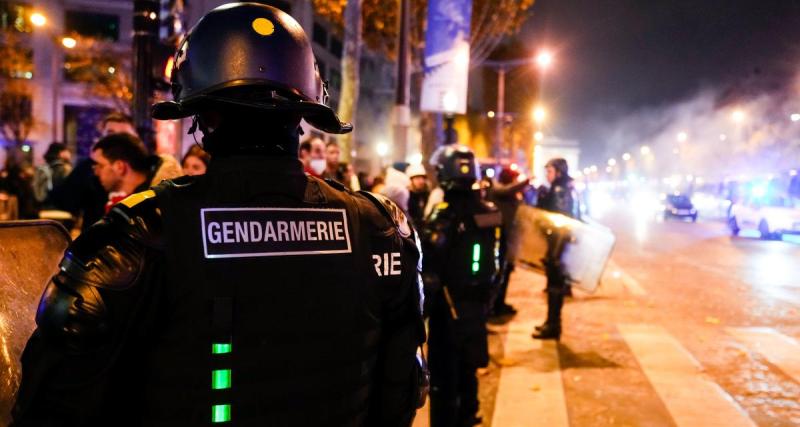  - France - Maroc : dispositif policier renforcé sur Paris pour la demi-finale