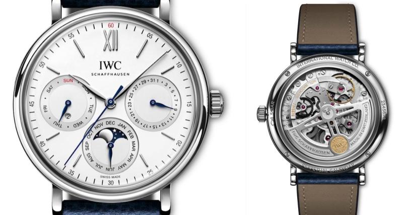  - Un QP acier dans une boîte de 40 mm chez IWC