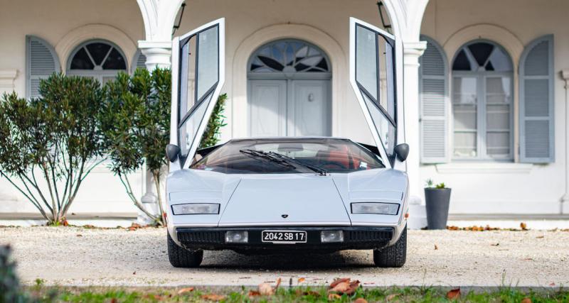  - Une des premières Lamborghini Countach à vendre à Rétromobile