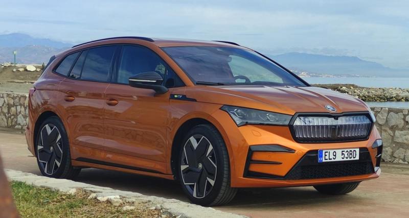  - Essai Skoda Enyaq iV RS : L’esprit sportif du coupé, la place en plus