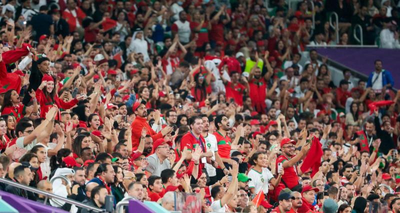  - France - Maroc : les supporters marocains font la queue depuis 2h du matin au Qatar pour une place !