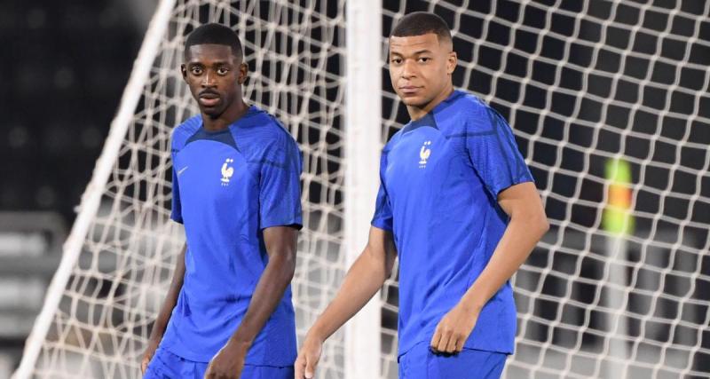  - France - Maroc : la vidéo géniale de Mbappé et Dembélé, les coachs de tennis-ballon