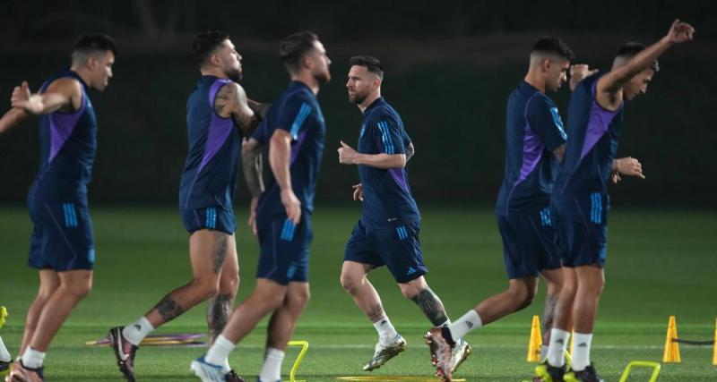 - France - Argentine : Léo Messi de retour à l’entraînement, un groupe argentin complet
