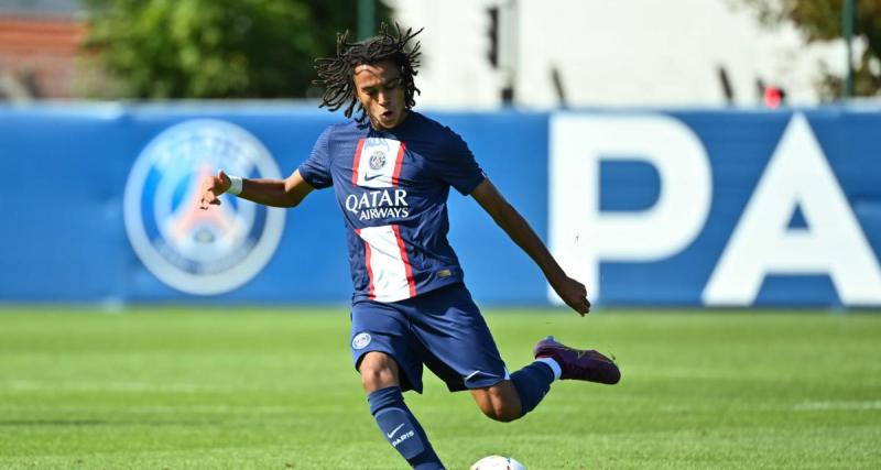  - PSG : Ethan Mbappé a joué son premier match avec le groupe professionnel