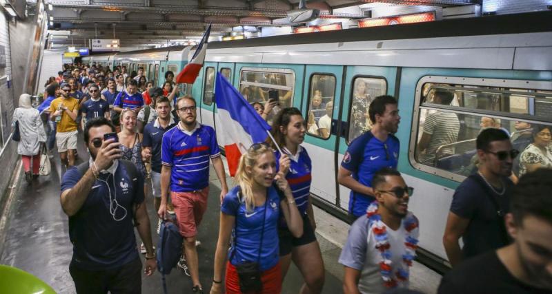  - Une station RATP renommée pour soutenir la France face à l'Argentine