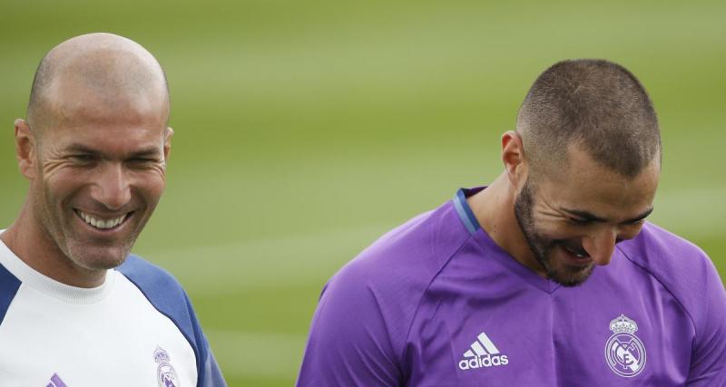  - Zidane et Benzema apportent leur soutien à l'Equipe de France pour la finale !