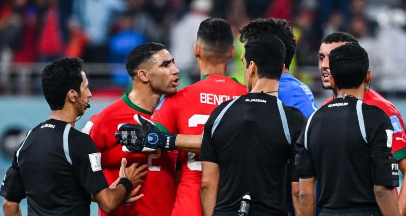  - PSG : le coup de gueule d'Hakimi contre Infantino et l'arbitrage lors de Croatie - Maroc 