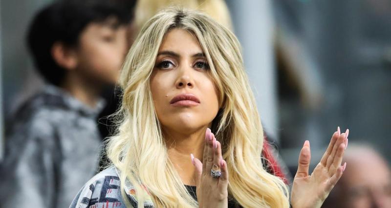  - PSG : Wanda Nara était dans les tribunes pour assister au sacre de Lionel Messi !