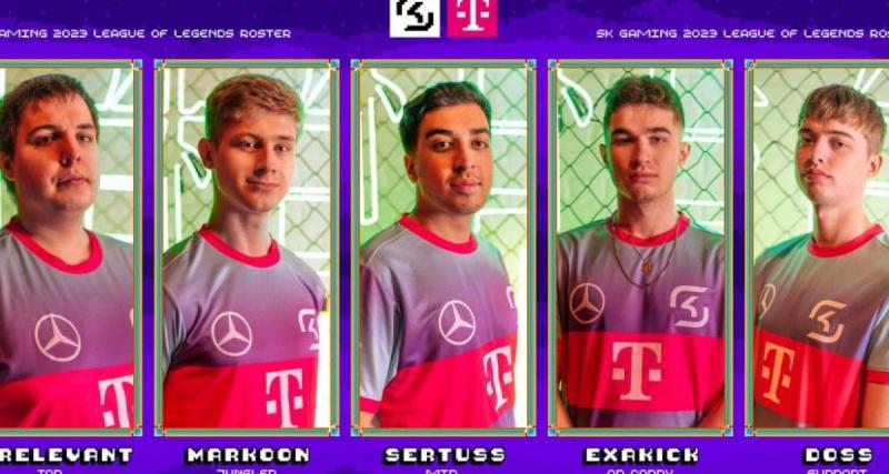  - Direction la LEC pour Exakick, qui rejoint SK Gaming