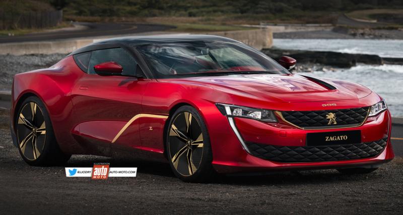  - Peugeot 508 Coupé Zagato : et si le Lion s’offrait cette petite sucrerie ?