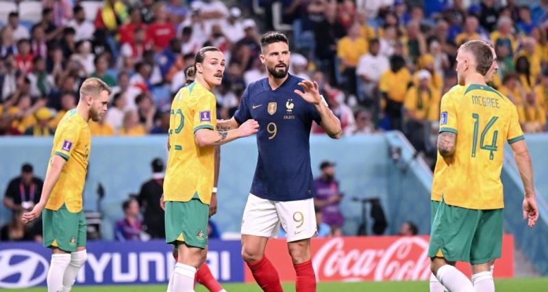  - Olivier Giroud a bien échangé son maillot avec un Australien !