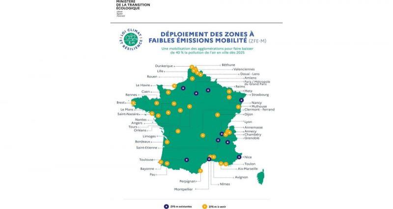  - Les ZFE plus forcément obligatoires dans toutes les villes de plus de 150 000 habitants !