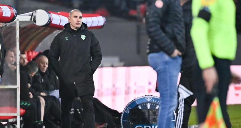  - Annecy - ASSE : Batlles peste contre les errements défensifs mais ne confirme pas l’arrivée d’Appiah !