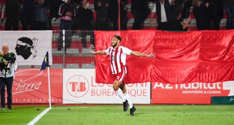  - Ajaccio devant à la pause, Troyes et Nantes se neutralisent ...