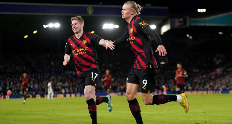  - Manchester City bat Leeds grâce à un doublé d'Haaland