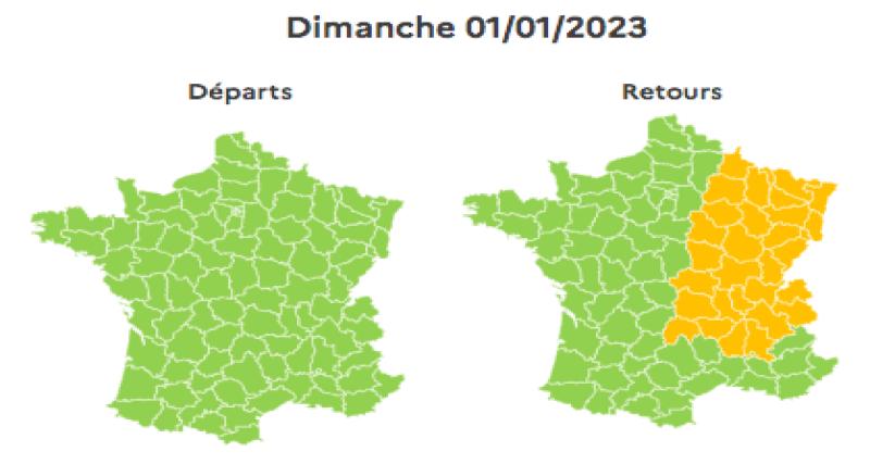  - Trafic week-end du Nouvel an : les conseils de Bison Futé pour circuler sans souci