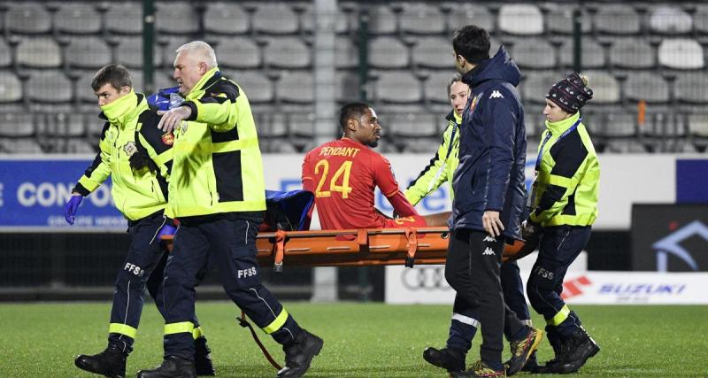  - Quevilly-Rouen: Jason Pendant publie une photo de sa grosse blessure