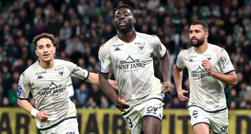  - Caen mène à Saint-Étienne à la pause