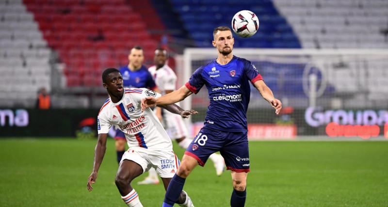  - Lyon tenu en échec par Clermont à la pause 