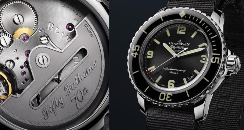  - Blancpain : une première édition limitée pour le 70e anniversaire de la Fifty Fathoms