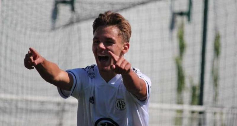  - Annecy : Enzo Misse, à l'attaque de la Gambardella et de l'AJ Auxerre