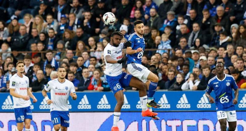  - Troyes mène contre Strasbourg à la pause 
