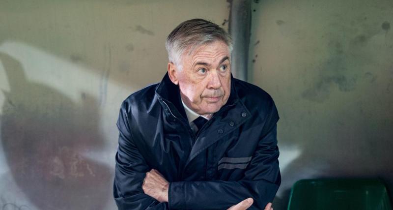  - Cacereño - Real Madrid : Ancelotti repris de volée après son tacle sur la pelouse