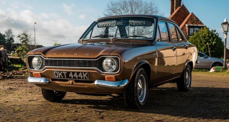  - Cette rare Ford Escort Mexico à quatre portes de 1972 est à vendre au Royaume-Uni