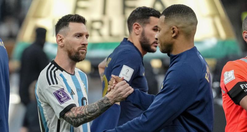  - PSG : Platini adoube Mbappé et Messi