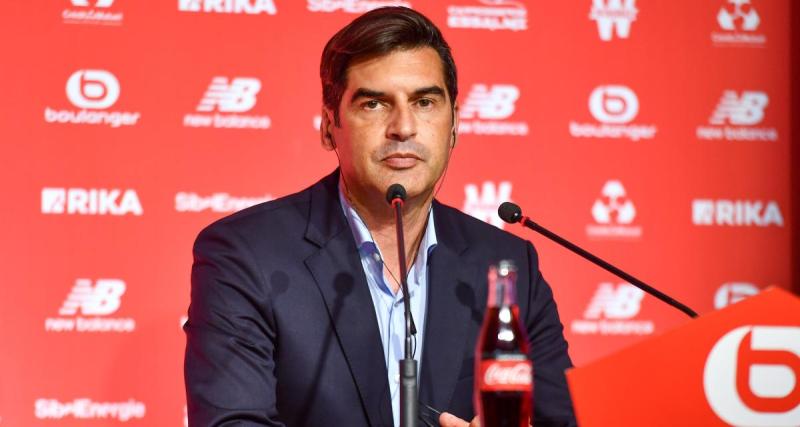  - LOSC : Fonseca revient sur son craquage contre les supporters et attend une recrue au mercato