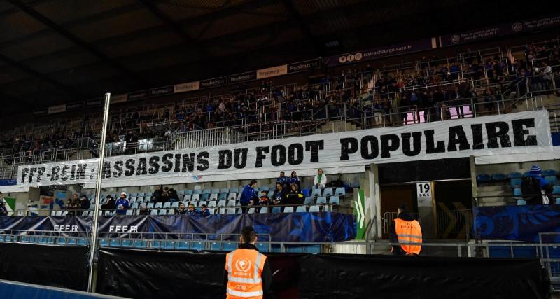  - Strasbourg : les Ultras détruisent la FFF et beIN Sports