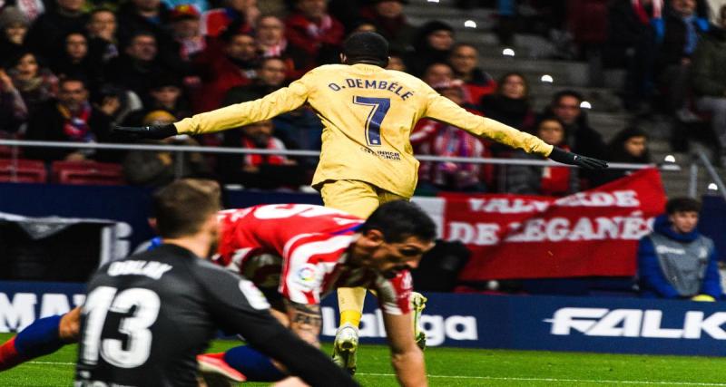  - Atlético Madrid - Barça : Dembélé place les Blaugrans en tête à la pause !