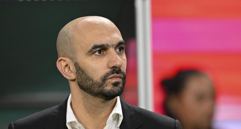  - Equipe de France : Regragui piquant sur le choix Deschamps plutôt que Zidane