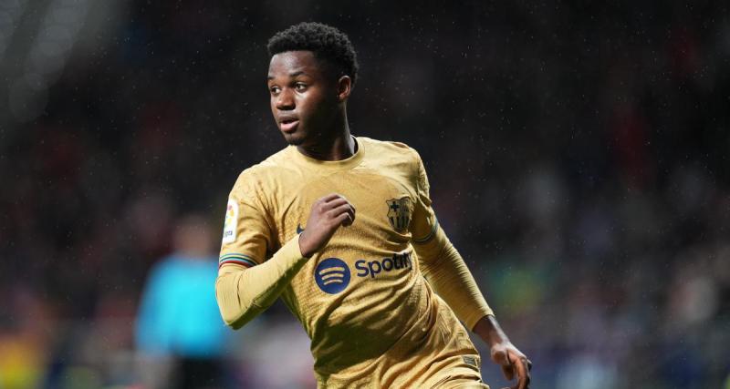 - Barça : un transfert fracassant d'Ansu Fati serait dans les tuyaux