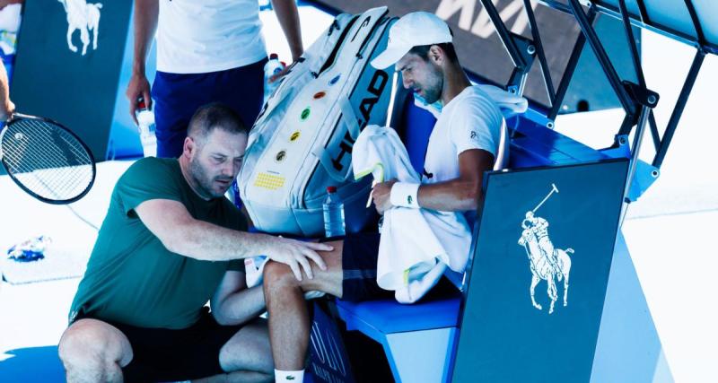  - Open d'Australie : danger pour Djokovic, le Serbe met fin à son entraînement de manière prématurée 