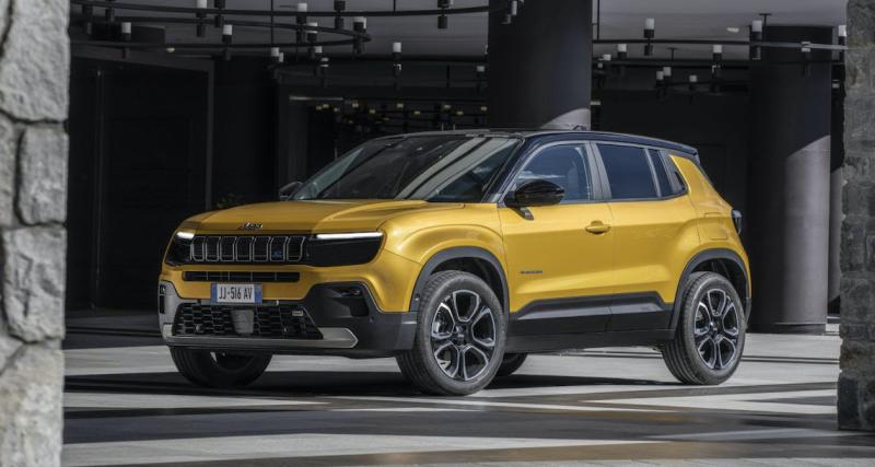  - Prix Jeep Avenger : la gamme complète disponible dès 36 500 €