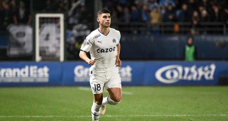  - OM : jaune pour sa première action, Malinovskyi et Tudor n'ont pas apprécié l'arbitrage