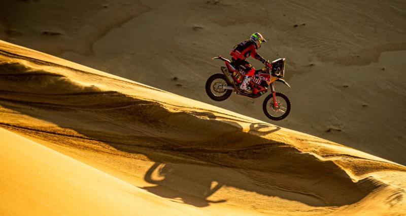  - Dakar : Luciano Benavides l'emporte, Skyler Howes repasse leader en catégorie motos 