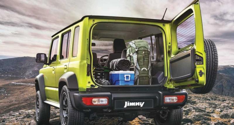  - Suzuki Jimny : la version 5-portes enfin officiellement dévoilée ne sera pas pour nous !