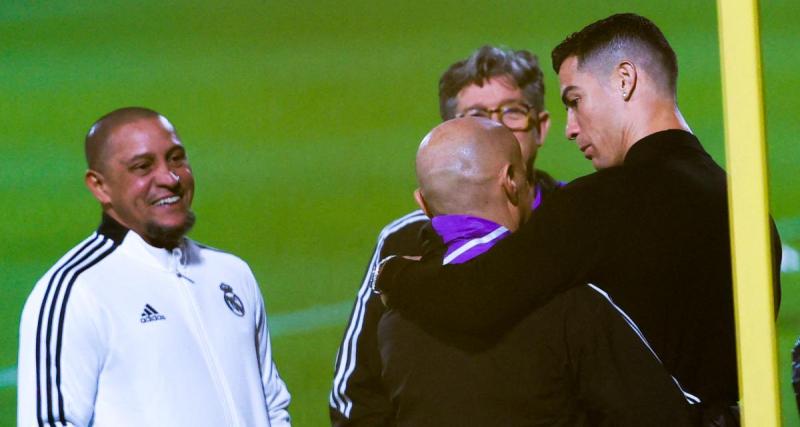  - Real Madrid : Cristiano Ronaldo est venu rendre visite à ses anciens coéquipiers