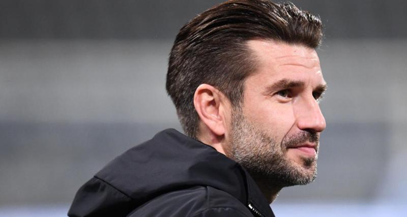  - Le Havre : la joie de Luka Elsner après la victoire face à Nîmes