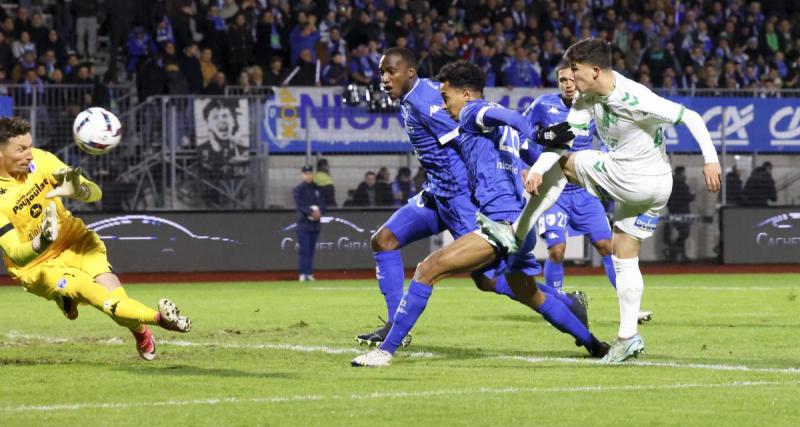  - 🚨 Niort - ASSE : les Verts tenus en échec à la pause !