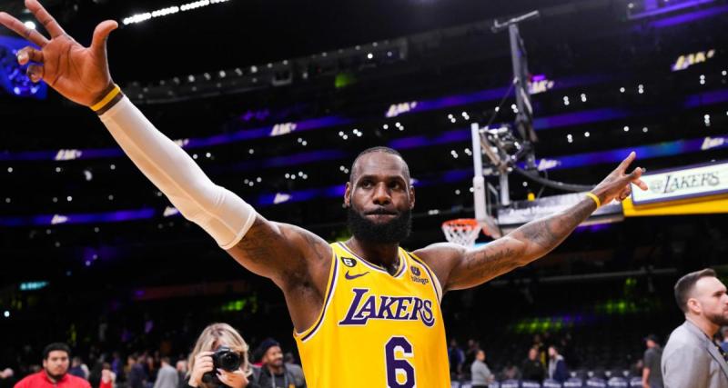  - Los Angeles Lakers : quand Lebron James se fait chambrer par le fils d'un ancien adversaire 