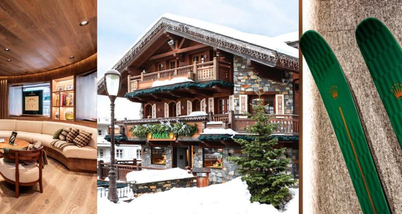  - Rolex : un chalet-boutique à Courchevel