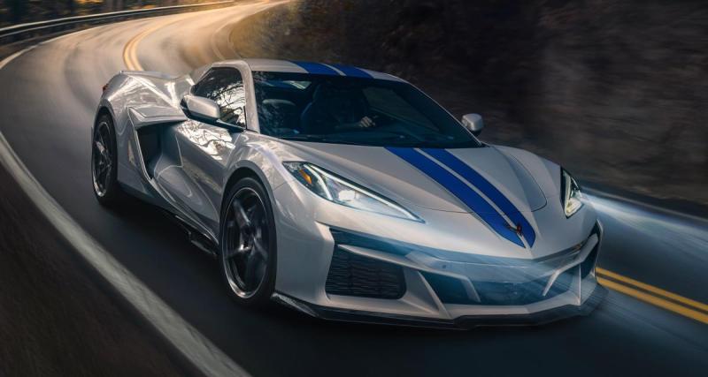  - Chevrolet Corvette E-Ray (2023) : l’Américaine conserve son V8, mais passe à l’hybride