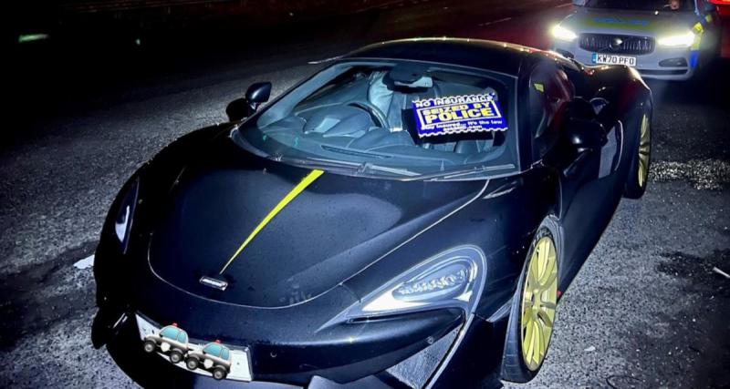  - Il double la police à 200 km/h sur l’autoroute, la supercar de ce jeune conducteur finit à la fourrière