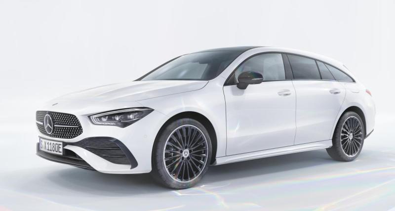  - Mercedes-Benz CLA Shooting Brake restylée (2023) : le break compact s’offre un lifting de mi-vie