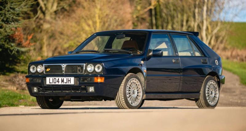  - Possédée par l’acteur Rowan Atkinson, cette Lancia Delta HF Integrale Evo II est à vendre