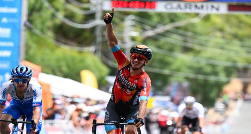  - Tour Down Under : Jay Vine prend la tête du général, Pello Bilbao vainqueur d'étape